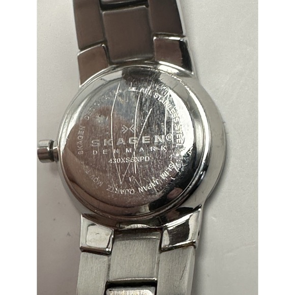 Skagen 430XSSXPD Ladies Watch New Battery MOP 22MM 6\